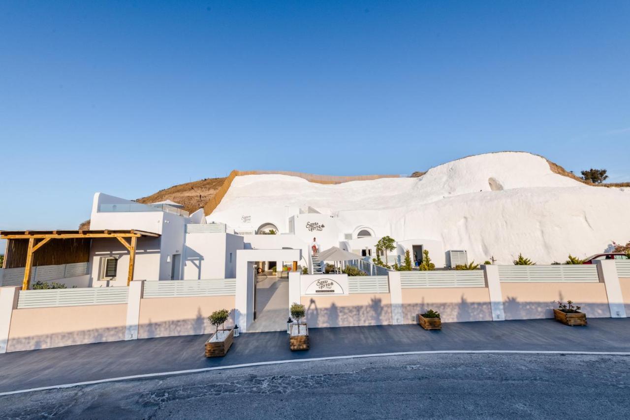 Santoterra Antigua Suites Karterádosz Kültér fotó