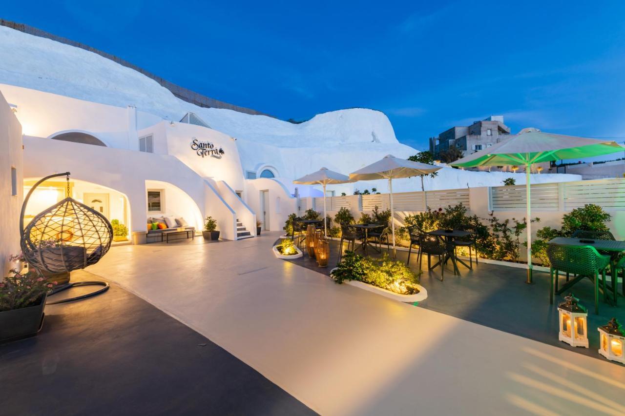 Santoterra Antigua Suites Karterádosz Kültér fotó