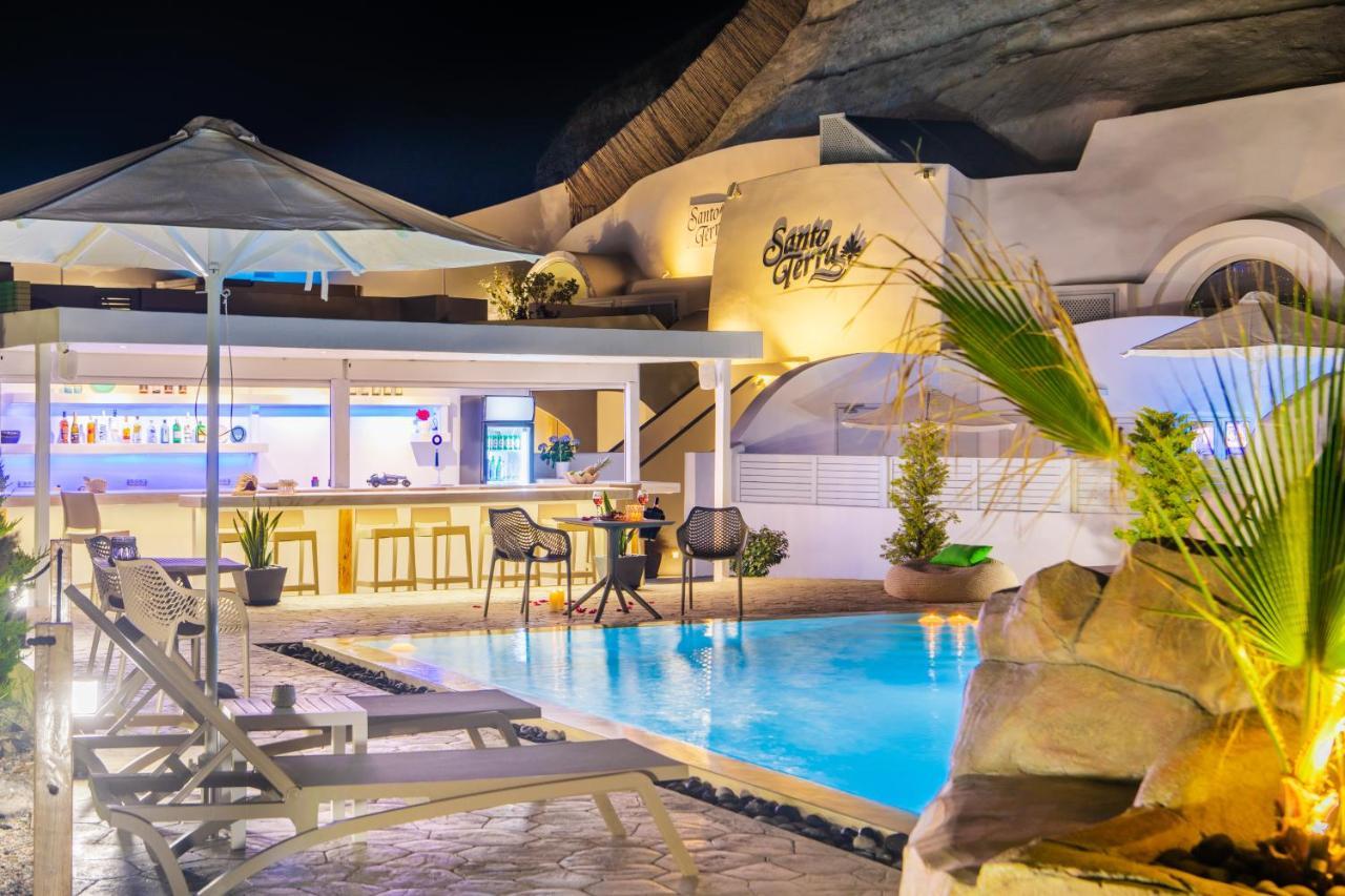 Santoterra Antigua Suites Karterádosz Kültér fotó