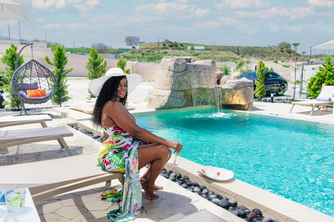 Santoterra Antigua Suites Karterádosz Kültér fotó