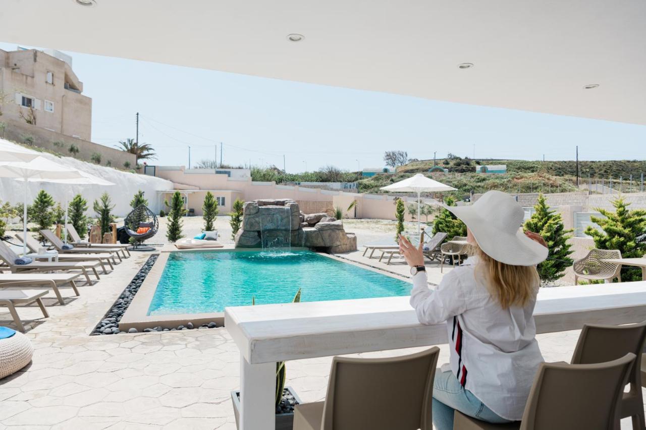 Santoterra Antigua Suites Karterádosz Kültér fotó
