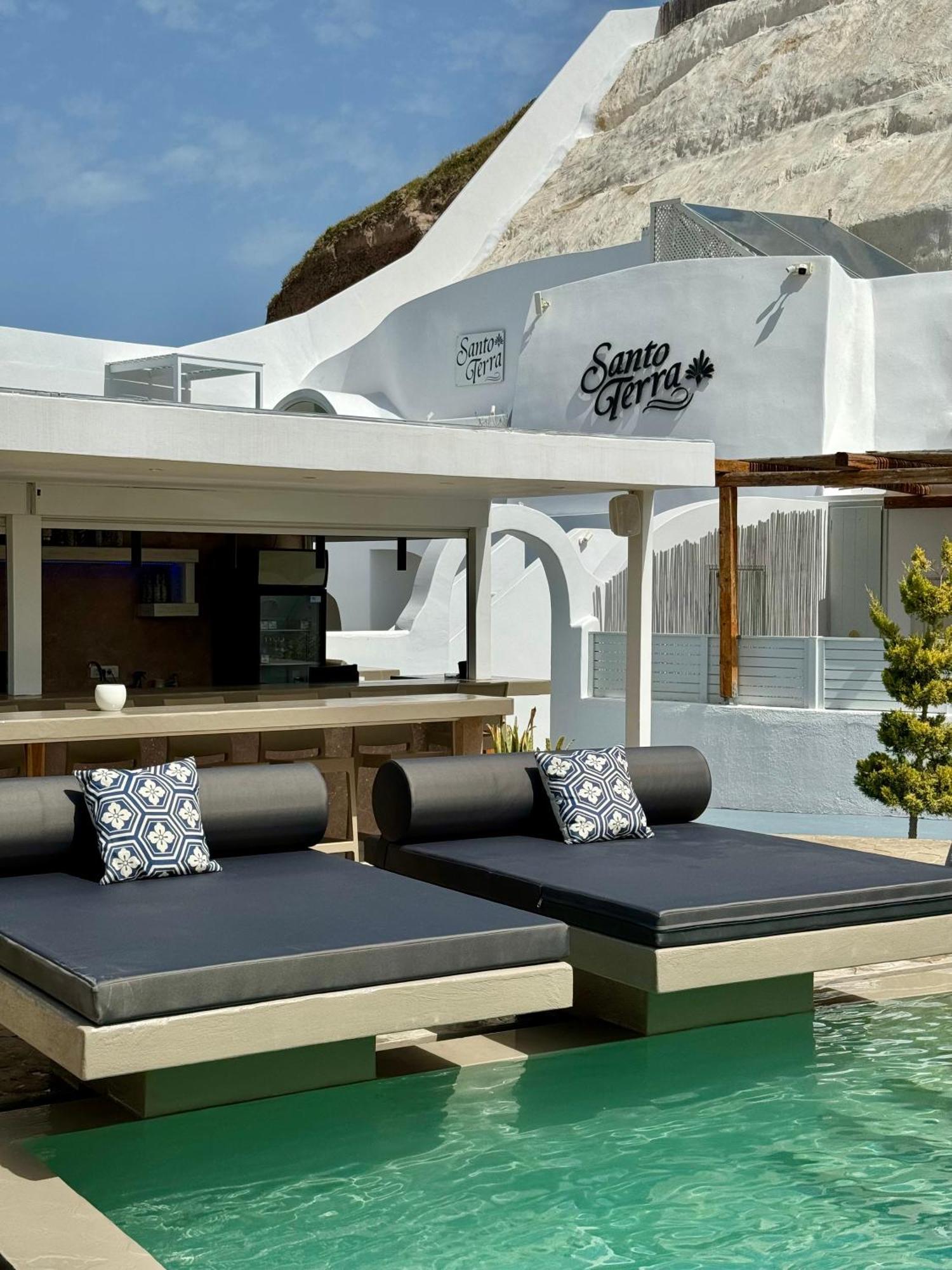 Santoterra Antigua Suites Karterádosz Kültér fotó