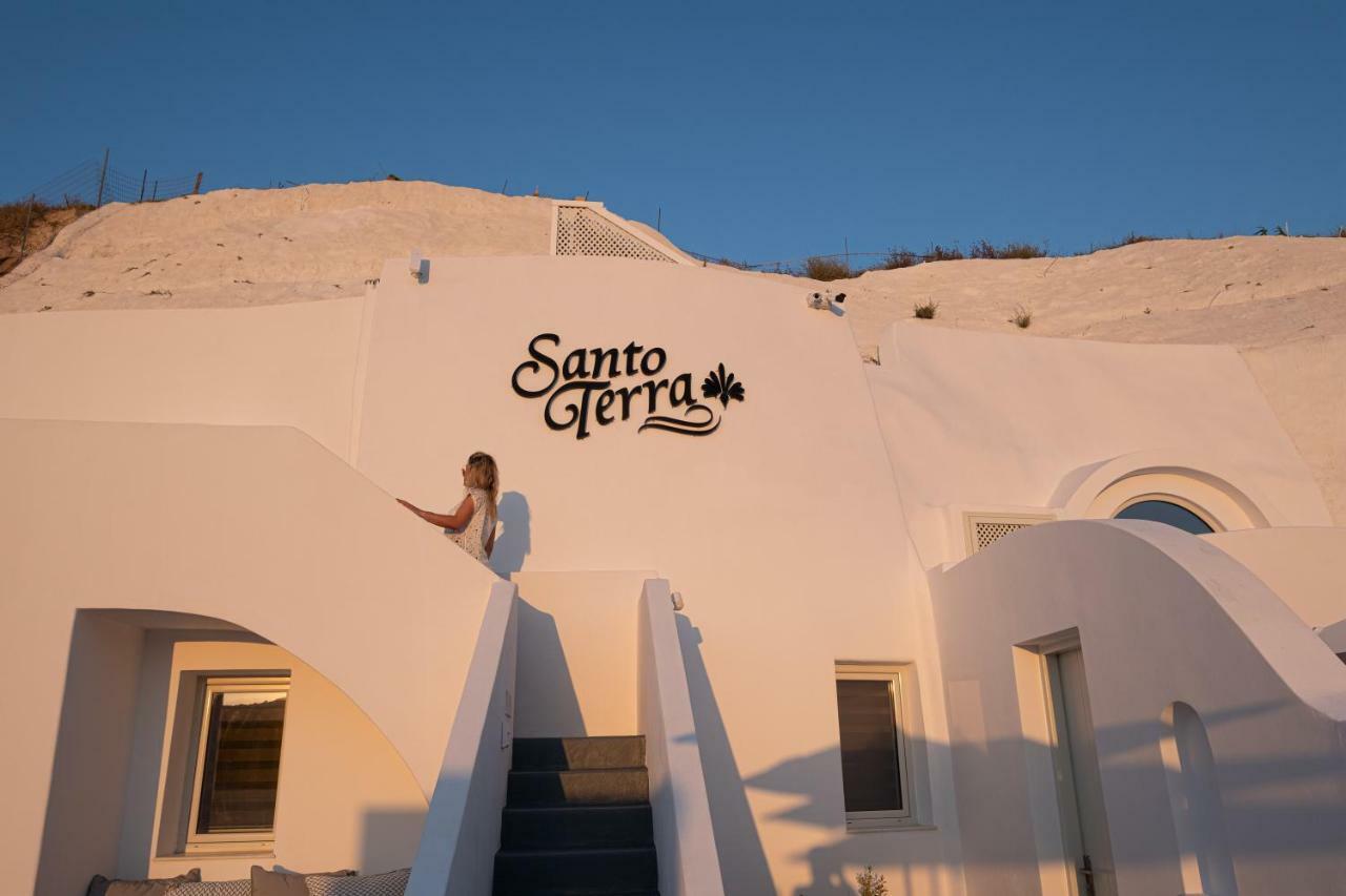 Santoterra Antigua Suites Karterádosz Kültér fotó